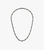 Mens Black Filia Chain Necklace